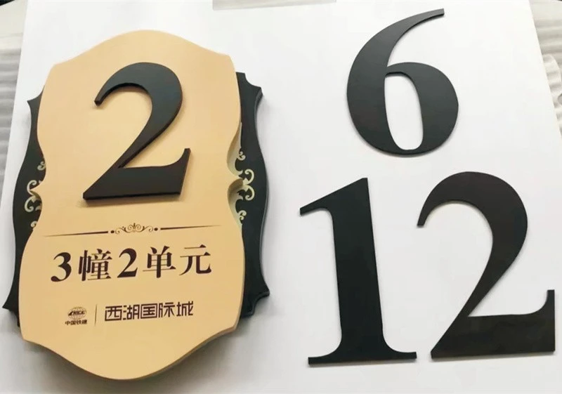 Apartment Unit Number Signs suppliers
